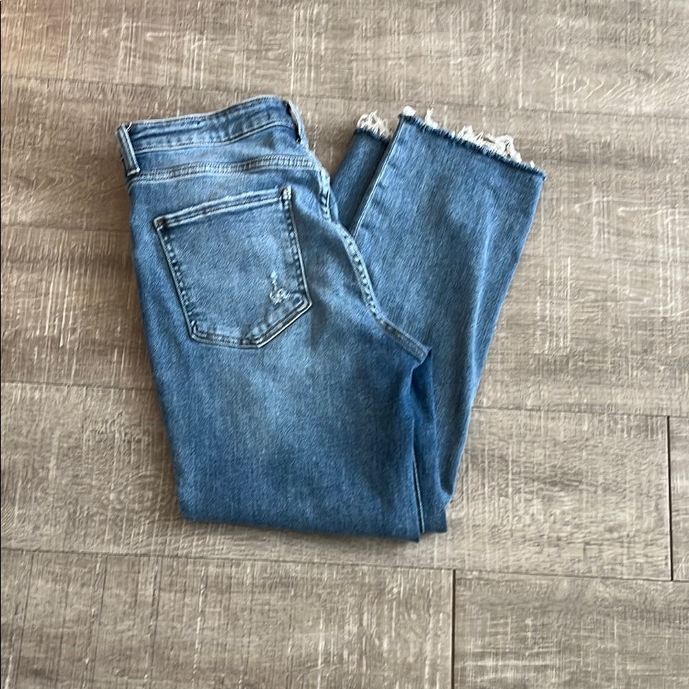 Kut from the Kloth Blue Straight Leg Jeans